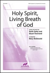 Holy Spirit Living Breath of God SATB choral sheet music cover